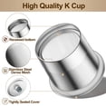 thumbnail image 4 of Cápsulas de café reutilizables RETHONE de acero inoxidable K Cup (paquete de 4), 4 of 8