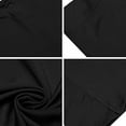 thumbnail image 3 of Skorts for Women, Clearance Solid Color Elastic Waist Butterfly Shorts Slim Fit Stretch Tennis Skirt for Running Golf Workout,Black,M, 3 of 5