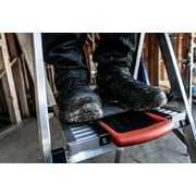 Little Giant Flip-N-Lite 5 Aluminum, Platform 3 Step Ladder, 300 lbs Rated, Type 1A