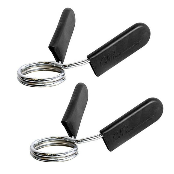 2pcs Barbell Spring Clamps Workout Weightlifting Fitness Quick clips bar spring clamp barbell bar spring Release Weight Bar Locks Clips, 25mm