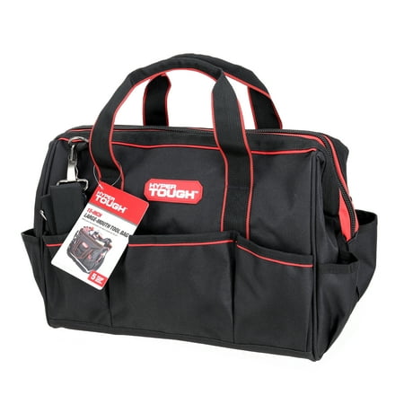 Hyper Tough 15 Inch Large Mouth Tool Bag