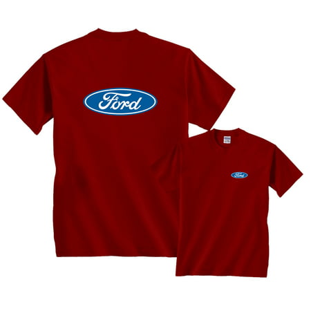 Ford Motor Company Classic Blue Oval Logo T-Shirt (Best Font For Company Logo)