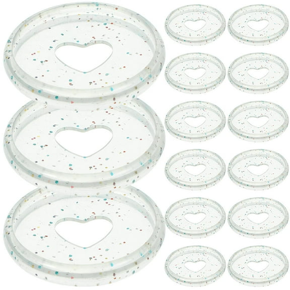 GOOHOCHY 60pcs Binder Discs Notebook Binding Discs Planners Binding Discs Loose-leaf Binder Discs