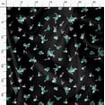 thumbnail image 3 of Soimoi Cotton Cambric Black Fabric By the Yard - 42 Inch Wide - Florals, Leaves Print Fabric - Elegant & Beautiful Patterns for Fashion and Home Decor Printed Fabric, 3 of 6