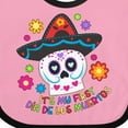 thumbnail image 4 of Inktastic It's My First DÃ­a De Los Muertos Sugar Skull in a Sombrero Boys or Girls Baby Bib, 4 of 4