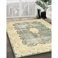 thumbnail image 2 of Ahgly Company Indoor Square Traditional Khaki Gold Persian Area Rugs, 8' Square, 2 of 6