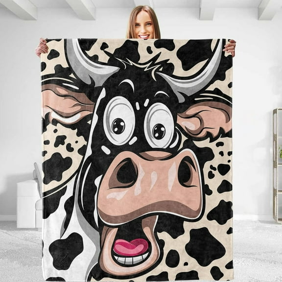 50in×60in Cute Pet Throw Blanket - Soft Plush, Lightweight, Warm, Fuzzy Anti-Pilling Flannel Blanket for Bedroom, Couch, Office, Travel, Outdoor, Home Decor - Cute and Comfy Gift