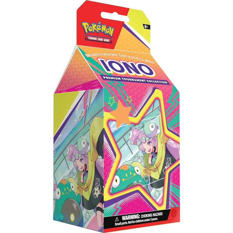 【未開封】IONO PREMIUM TOURNAMENT COLLECTION Amazon.com: Pokemon Iono Premium Tournament Collection Box