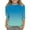 Blue, variant on Hduncf 3/4 Sleeve T Shirts for Girls Fashion Casual Round Neck Tshirts Funny Graphic T-Shirt Top 3-12 Years Wine 7 Years