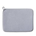 thumbnail image 1 of CSChome Draining Mat Strong Water Absorption Dish Drying Mat Quick Dry Hanging Hole Kitchen Supplies, 1 of 7