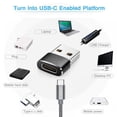 thumbnail image 3 of 3Pcs Type-C To Usb C Bus To Usb Public Adapter Mobile Phone Otg Converter Charging Pd Line To Usb Adapter, 3 of 6