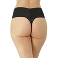 thumbnail image 3 of Maidenform Women's Shapewear Tame Your Tummy Lace Shaping Thong, Style FP0049, Sizes up-to 3XL, 3 of 6