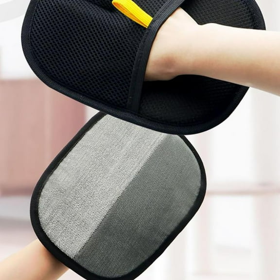 Pet Hair Remover, Electrostatic Pet Hair Removal Gloves Reusable, Cat Dog Grooming Gloves, Pet Hair Removal Tool for Carpet, Couch, Clothing, Furniture, (2 PCS), 6.33x9.44"