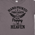 thumbnail image 4 of Inktastic Handpicked for Earth By My Poppy in Heaven with Angel Wings` Boys or Girls Toddler T-Shirt, 4 of 5
