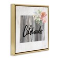thumbnail image 3 of Stupell Industries Shabby Chic Shabby Chic Colorado Gold Floating Frame Canvas Art, 18 x 18, by Cindy Jacobs, 3 of 8