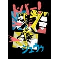 thumbnail image 2 of My Hero Academia Anime All Might Mens Short Sleeve Black Shirt-XS, 2 of 3