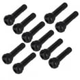 thumbnail image 2 of Vástagos De Válvulas De Rueda, Vástago De Válvula De Neumático 10 Piezas De Goma De 38 Mm De Longitud Con Tapa Antipolvo Para Orificio De Llanta De 11,5 Mm Octpeak Car Tire Valve Stem, 2 of 8