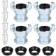 thumbnail image 1 of NPT Iron Air Hose Fitting 2 Lug Universal Coupling Chicago Fitting, 1 of 5