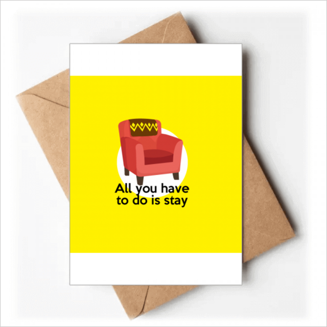 Anglais Classic Emotional Lyrics Stay Greeting Card You are Invited Invitations
