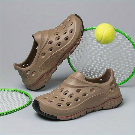 

for Indoor and Outdoor Events - Men s Breathable Solid Clogs - Non Slip Beach Water Shoes