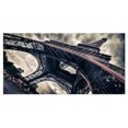 thumbnail image 2 of Paris Paris Tour Eiffel Style Dramatique Grunge - Impression sur Toile Paysage Urbain, 2 of 3