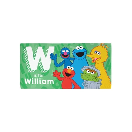 personalized sesame street alphabet