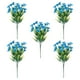 thumbnail image 1 of 5PC Outdoor Artificial Flowers Realistic And Morning For Outdoor Decor And Arrangements, 1 of 5