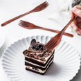 thumbnail image 2 of Wooden Forks, 5 Pieces Eco-Friendly Japanese Wood Salad Dinner Fork Tableware Dinnerware for Kids Ad, 2 of 5