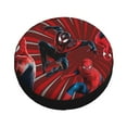 thumbnail image 3 of Cute Cartoon Spider Man Spare Tire Cover Wheel Protectors For Trailer Rv Suv Truck Camper Travel Fits For Tire Diameter 14 Inch, 3 of 7