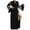 R199-Black, variant on RMGVDSD Robes For Women Long Sleeve Lace Kimono Robe Bathrobe Mesh Nightgown Full Length Nightdress Lightweight Loungewear Sleepwear Soft Comfy Pajama Set