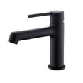 thumbnail image 2 of Bathroom Deck Mount Single Handle Sink Faucet Silver Brushed, 2 of 5