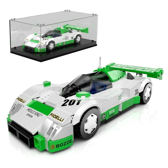 Mould King 787B Racing Car Building Kits MOC Super Sports Car Toys Model Vehicle Blocks Set Suitable for Boys to Build House Decoration Gifts for Kids and Adults 27073 (325 Pcs)
