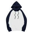 thumbnail image 5 of BODOAO Oversized Hoodies for Women, Crewneck Sweatshirts Casual Pullover Cute Sweatshirt Y2K Fashion Tops Fall Outfits 2025 Navy M, 5 of 5