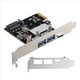 thumbnail image 3 of Tarjeta de Expansión Tarjeta Gráfica de Escritorio PCI-E1 X A USB3.1 Tarjeta Tipo C Tarjeta Adaptadora USB3.0 A Inserción Directa e Inversa, 3 of 5