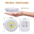 thumbnail image 4 of Luz nocturna regulable con control inalámbrico inteligente, miniluces LED decorativas con control remoto, iluminación para cocina, armario, escalera, pasillo y baño, 4 of 5