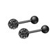 thumbnail image 4 of Juego de joyas Jumpingount 10 pares de piercings acero inoxidable negro, 4 of 6