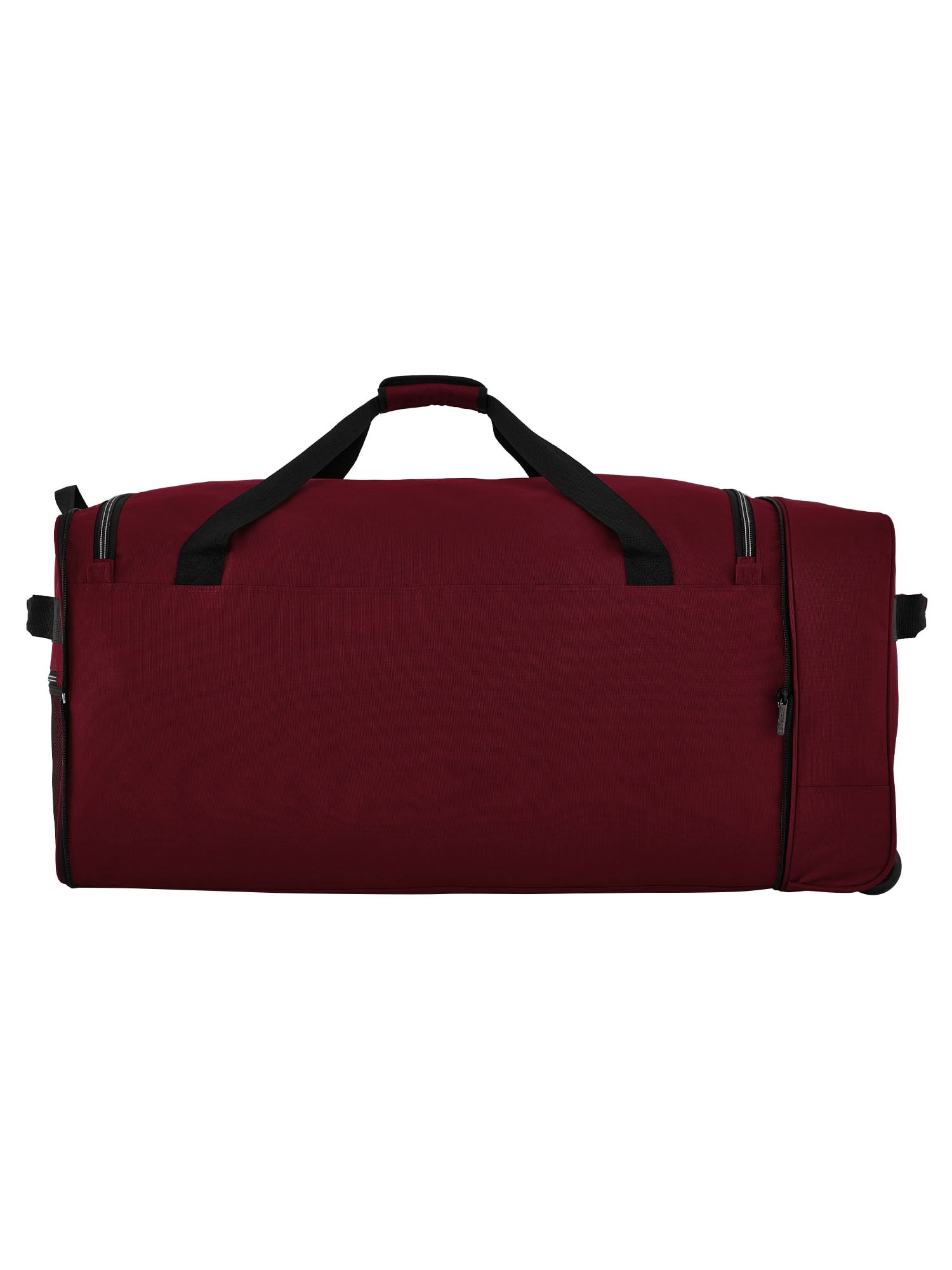 Protégé Navigation 36-inch Jumbo Tri-Fold Collapsible Rolling Locker Duffel, Red