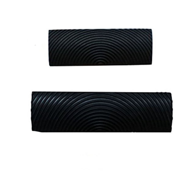 2pcs M-shape Wood Grain Design DIY Wall Decoration Tool Graining Rubber Painting