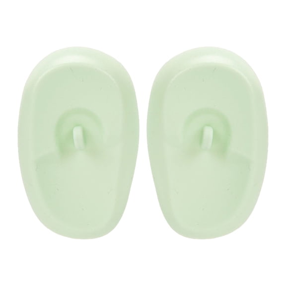 Ybomd,Heat Resistant Ear Protectors for Hair Dye,Ear Covers for Hair Dye Dryer Curling Flat Iron,Heat Protection Reusable Silicone Ear Protectors for Salon Home