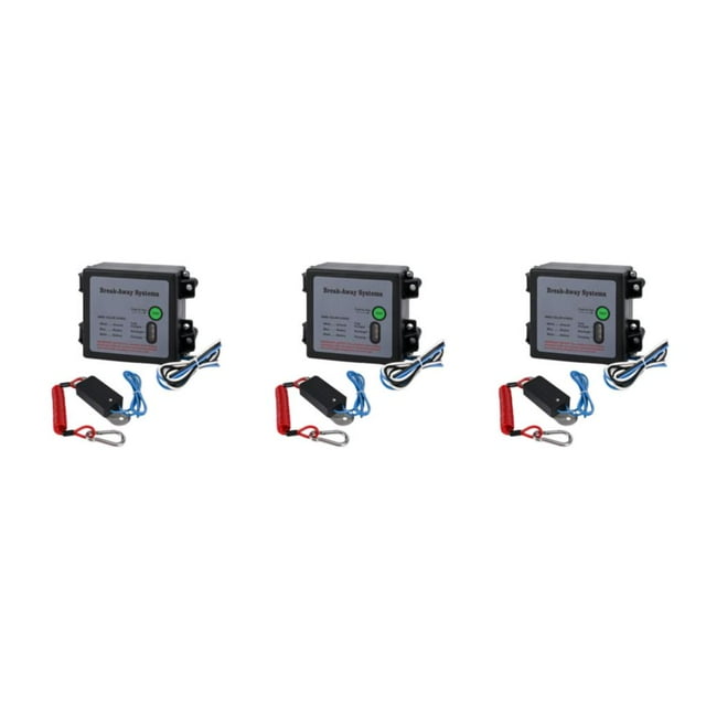 mmirethe 1/2/3 Enhanced Corrosion Resistance Car Trailer Brakes Breakaway Kit For Efficient Performance Improved +Spring coil switch 3PCS