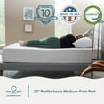 thumbnail image 6 of Lucid Refresh Full Tight Top 12" Medium Firm Gel Memory Foam Mattress with Gel Infusion and Ventilation, 6 of 14