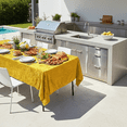 thumbnail image 6 of AK TRADING CO. Lush Panne Velvet Tablecloth - 60 x 102 Inch Rectangular Table Cover  Great for Buffet Table, Parties, Holiday Dinner, Wedding & Baby Shower - Yellow, 6 of 16