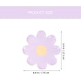 thumbnail image 3 of DOITOOL 40Pcs Daisy Flower Shape Disposable Plates 7inch Paper Food Tray Party Dessert Plates, 3 of 8