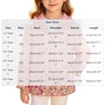 thumbnail image 4 of YUANxueke Girls Hoodie Windbreaker Printed Full Zip Jackets Casual Outdoor Fashion Windproof Jacket with Pockets,Pink,4-5 Years, 4 of 8