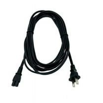 Kentek 15 Feet FT 2 Prong 2 Pin AC Power Cord for Nord Electro / Stage EX / C2 Lead