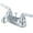 Polished Chrome, variant on Olympia Faucets L-7240-BN Accent 1.2 GPM Centerset Bathroom Faucet - Nickel