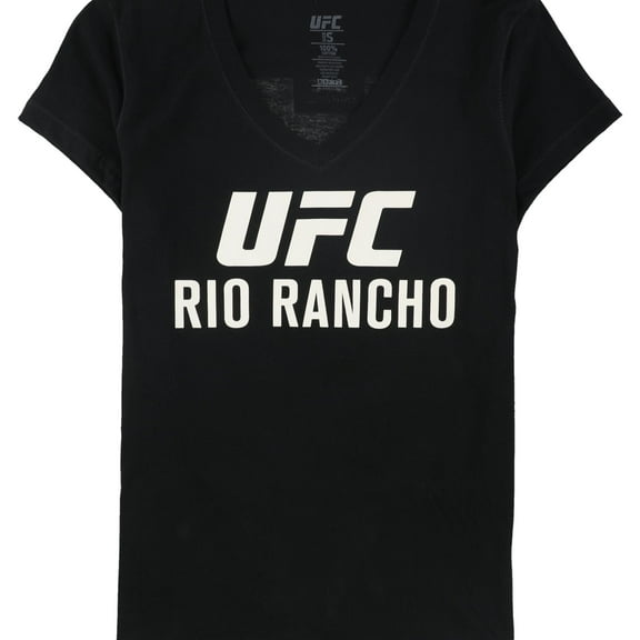 UFC Womens Rio Rancho Graphic T-Shirt, Black, Medium