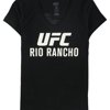 UFC Womens Rio Rancho Graphic T-Shirt, Black, Small