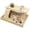 Dwarf Hamster Activity Playground-Style 2, variant on Small Animal Activity Playground Dwarf Hamster Activity Playground-Style 1 Wood Climbing Platform Exercise Set