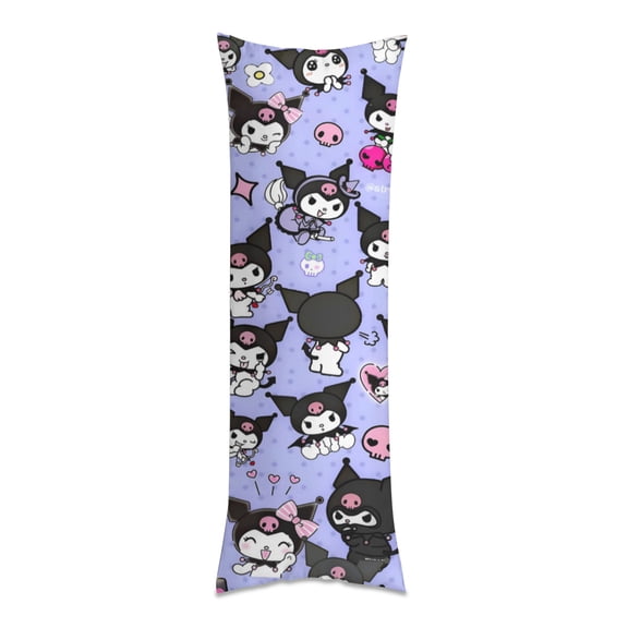 Hello Kitty Anime Body Pillow Cover Ultra Soft Microfiber Pillowcases with Hidden Zipper Closure 16x48inch